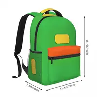 Cartoon Ash Ketchum Fashionable and trendy, comfortable and durable student backpack 2