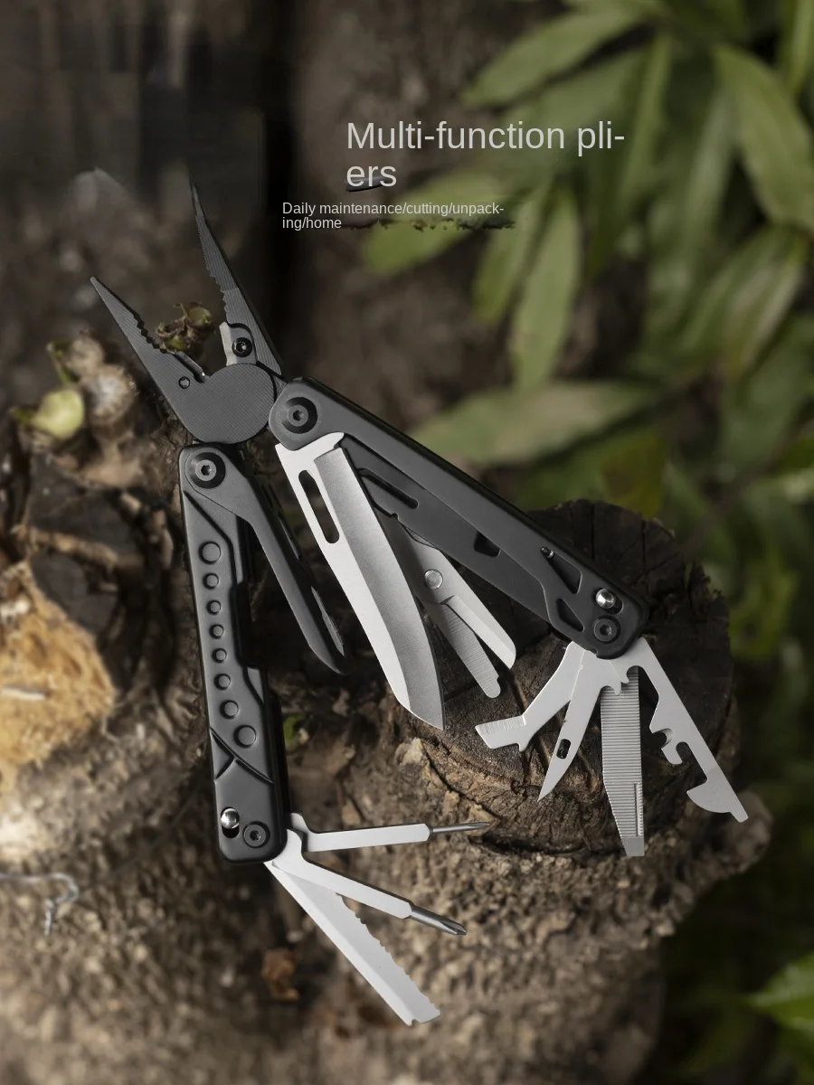 

Outdoor Multifunctional Wrench Pliers Portable Self-Defense Knife