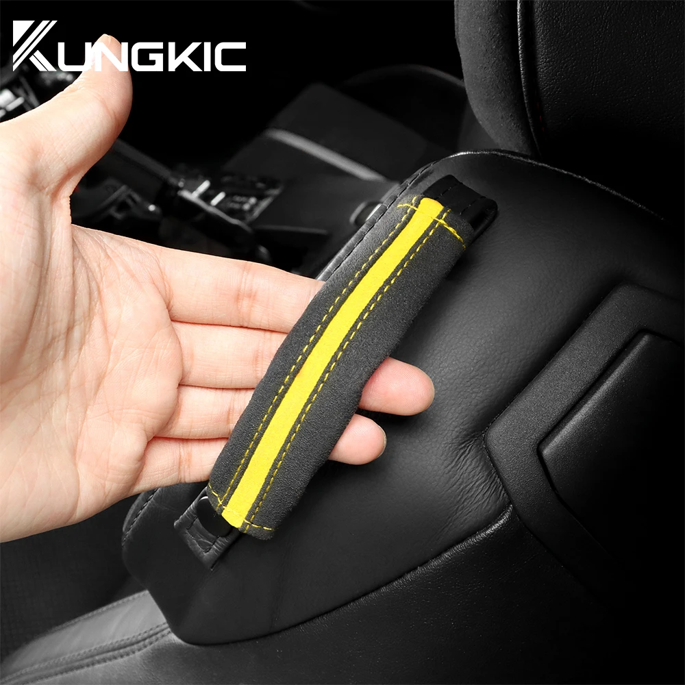 Top Suede For Subaru BRZ Toyota GR86 2012-Car Seat Back Belt Car Interior LHD RHD Accessories