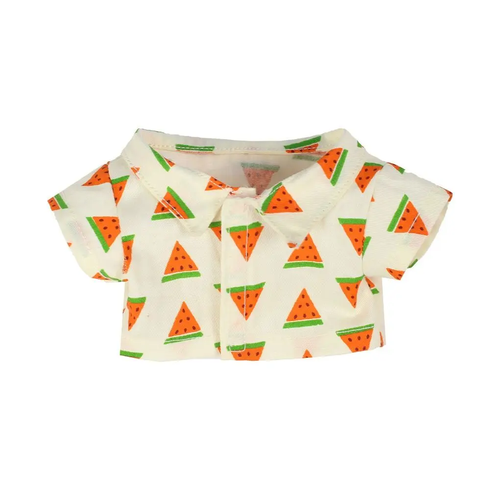 Mini Sleep Wear Doll Fruit Beach Pajamas Toy Accessories Multi Color 20cm Cotton Doll Clothes Replacement Mini Plush Toy Clothes