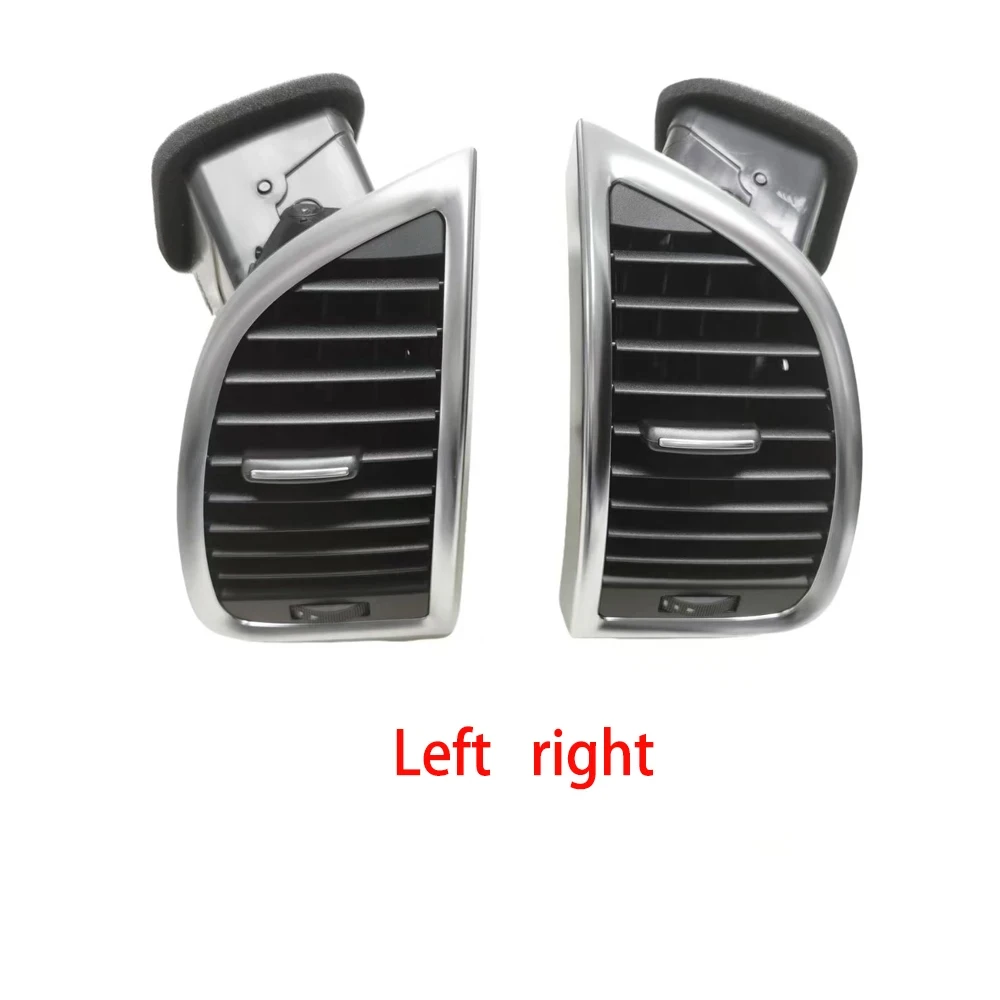 OEM 90% 95% 에어컨 통풍구 A/C, 아우디 Q7 4L 2007 2015 전면 후면 패널 대시 루버 에어컨 통풍구 A/C 콘센트, 1 개