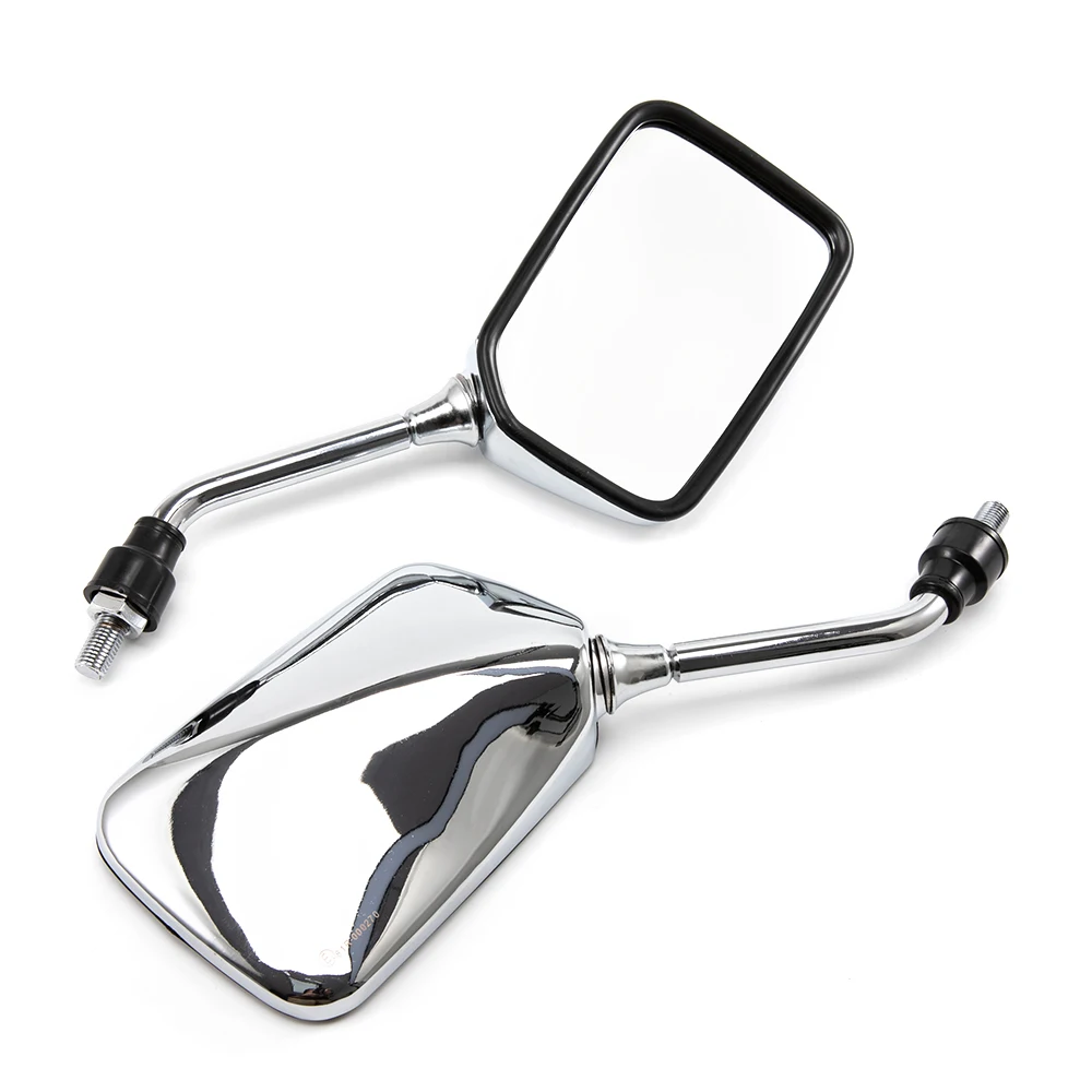 혼다 호넷 250 600 900 Jade VT250 CB-1 CB400 SF CB600 CB750 CB1300 용 10MM 오토바이 금속 백미러 사이드 미러