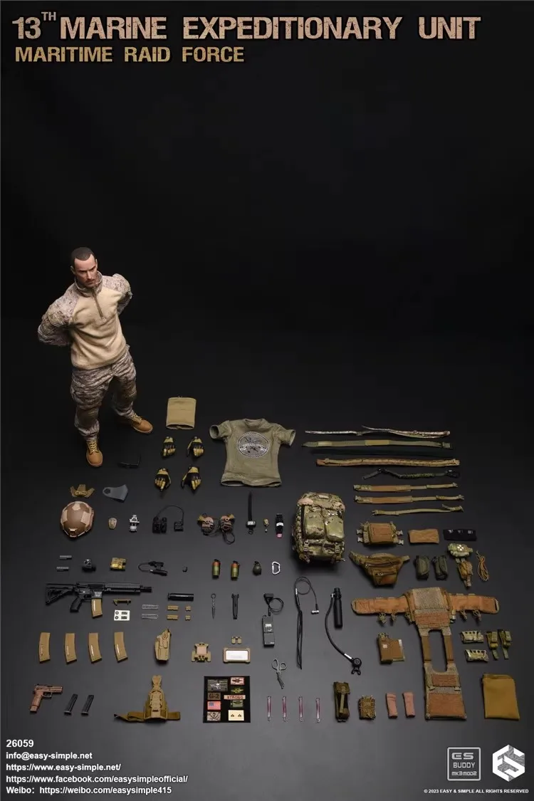 1/12 レジン製 スケールモデルキット「U.S. Marine, - メルカリ