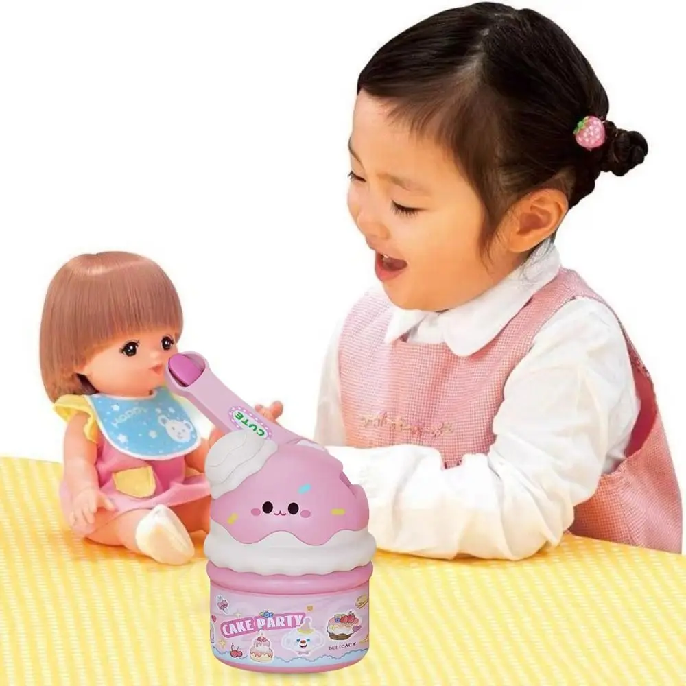 Simulation Hamburger Pudding Feeding Toy Japanese Interactive Play Role Play Toy Jelly Ice Cream Food Feeding Toy