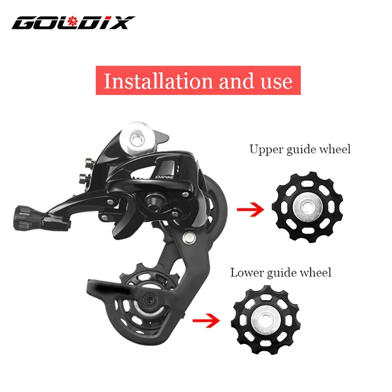 Bicycle Pulley 11T 12T 13T 14T 16T 17T Rear Derailleur Pulley Road Bike Jockey 7-12 Speed Guide Wheel Shimano SRAM