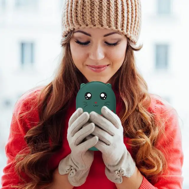 A Kézmelegítők Újratölthető Biztonságos Usb Kézi Zseb Melegebb Akkumulátor Kapacitása Kezed Melegítéséhez Téli Karácsonyi Ajándék - Image 3