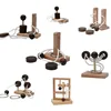 Wooden Play Wheels with Puzzle Lock Montessori Round and Circle Threading  Lu Ban  Educational Toys for Kids Adult Social Games 1