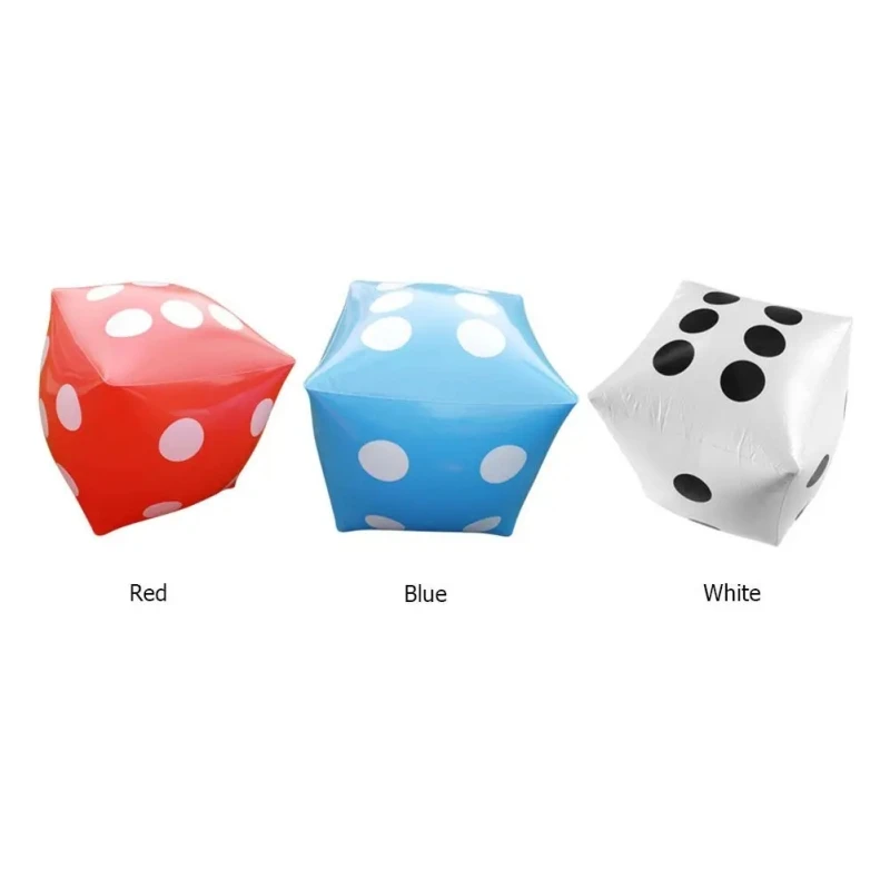 Interesting Inflatable Balloon Dice Blow-Up Cube Big Dice Toy Party Activities Supplies Indoor And Outdoor Sports And Game Toys 2