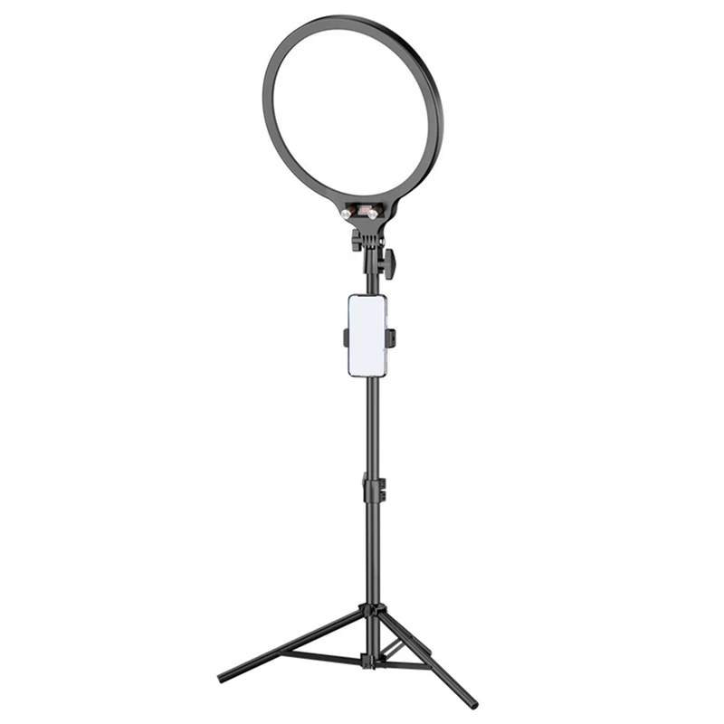 

26CM Photography Lighting Phone Ringlight Tripod Stand Photo LED Selfie Remote Fill Ring Light Lamp Live Fill Light