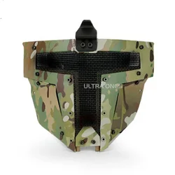 Impact Resistant Tactical Full Face Protective Mask (Camouflage)