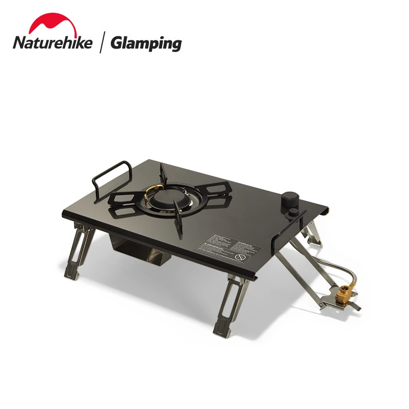 Naturehike Desktop Folding Gas Furnace Outdoor Camping IGT Table Gas Stove  Camping Small Gas Stove Single Head Gas Furnace