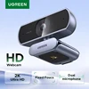 UGREEN 2K Webcam with Microphone, Full HD USB Web Camera, Adjustable FOV, Auto Light Correction, Video Webcam for Streaming 1