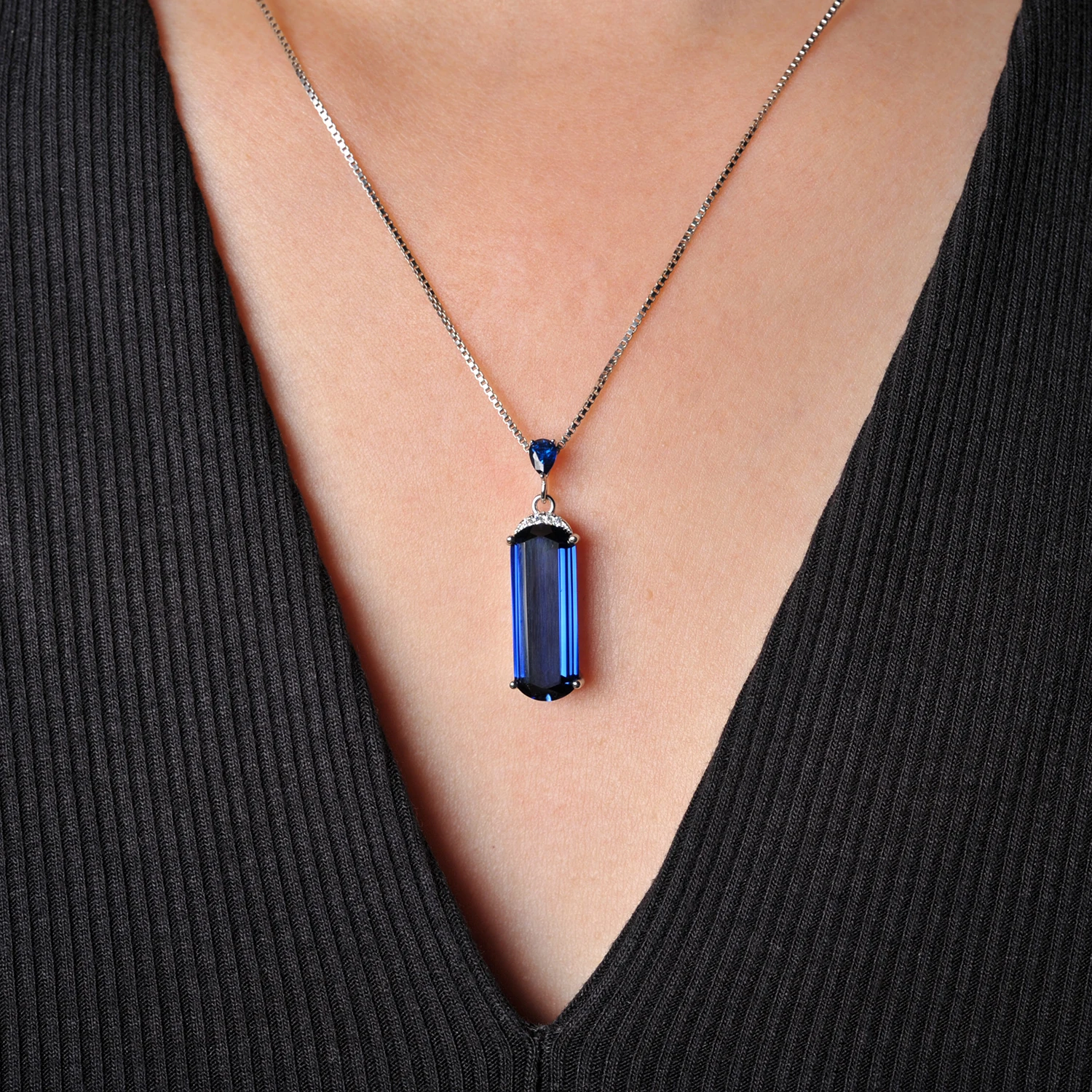 Collier avec pendentif soleil, collier fin et élégant, collier chaîne boule argenté, collier en acier inoxydable, cadeau anniversaire. - Italia