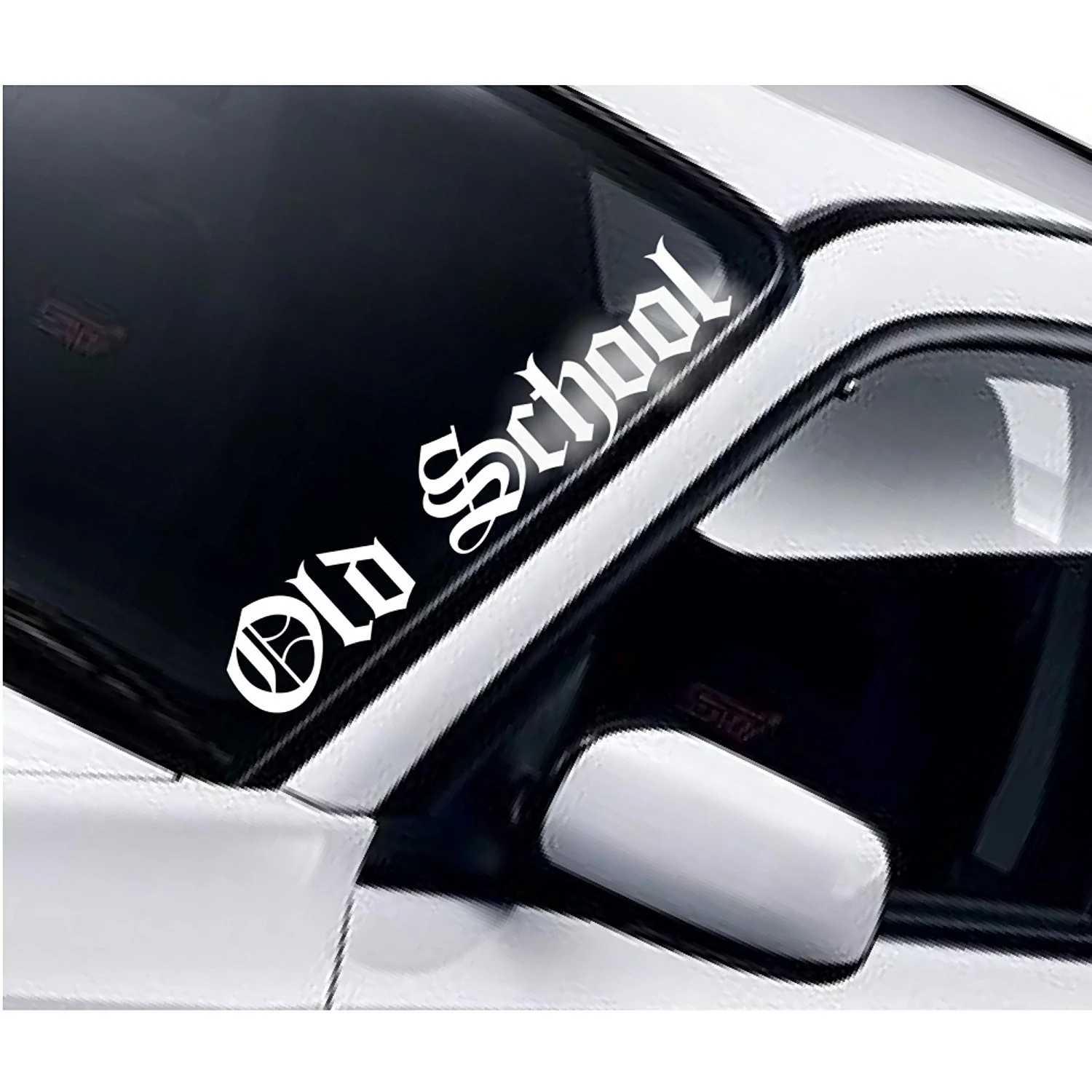 

For Old School Windscreen Sticker Funny Novelty Drift DUB Low Retro Stance VW Euro Vinyl Decal Car Styling