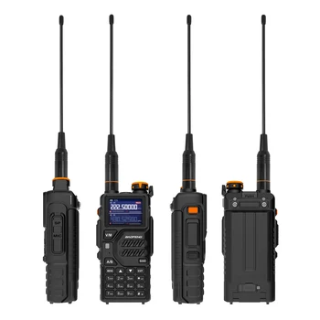 Baofeng K5 PLUS 8W Walkie Talkie AM FM Six-Bands Two Way Radio Wireless Copy Frequency NOAA 999 Channels Type C 2500mAh 4