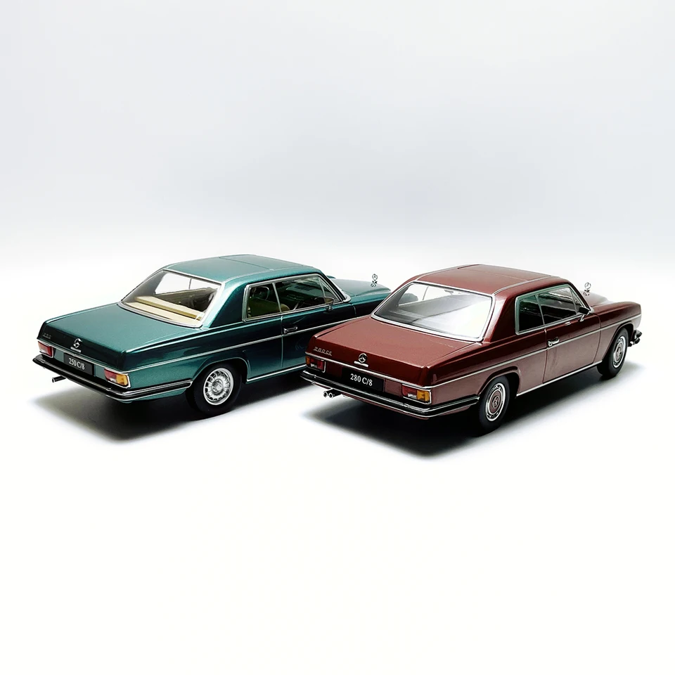 KK 1:18 Scale Diecast Alloy Mercedes Benz 280 C/8 W114 Coupe Toy