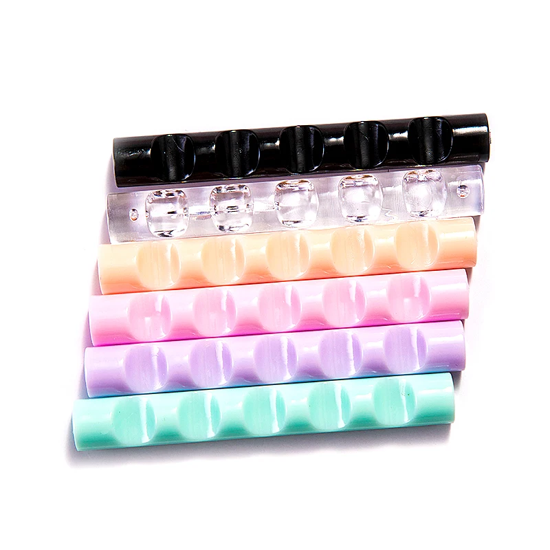 Description Picture 6 of itemNail Art Brush Holder Stand 5 Grids Nail Painting Pen Holder Manicure Penholder Stand Shelf Acrylic Display Manicure Tools