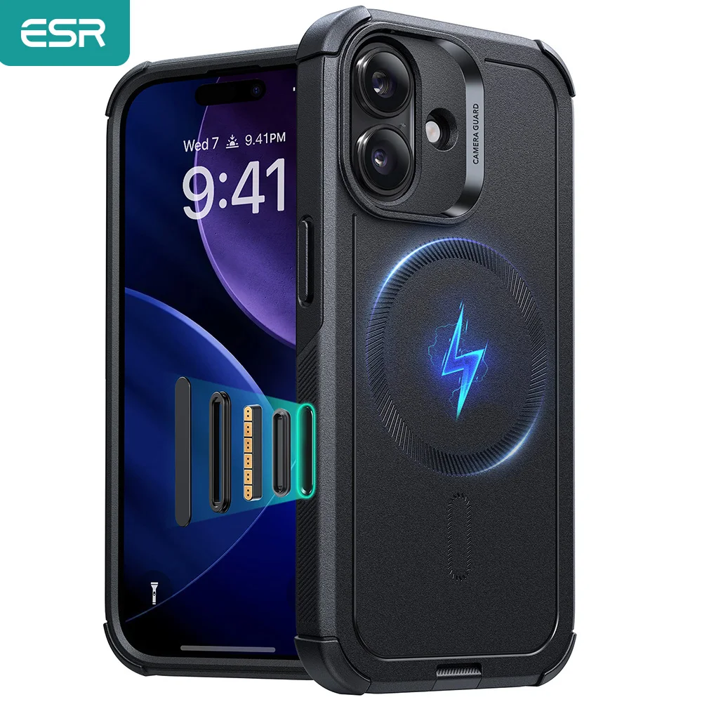 ESR Cyber Tough iPhone 17 Pro Case: Real-World Protection, Magnetic ...