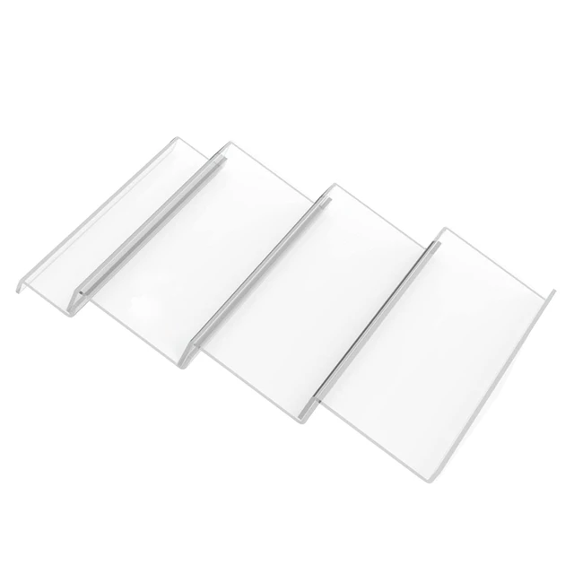 Organizador de Cajones de Especias, 4 Niveles Cajón de Especias para Cocina  Ajustable Organizador de Tarros de Especias Acrílico Bandeja de Inserción  para Tarros de Especias, Expandible de 8 a 16 in 