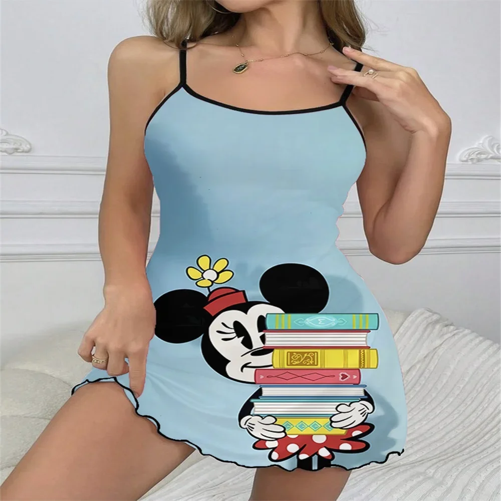 

Одежда для сна для женщин и сексуальные ночные платья Женская одежда для сна цельнокроеное платье Дисней пижама сексуальная ночная рубашка для сна для женщин