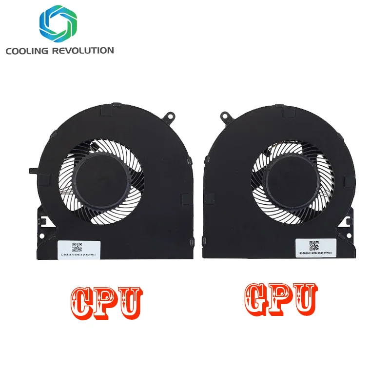 Portátil Cpu Gpu Ventilador de Refrigeração Dfs5k121144645 Dfs5k123043635 Dc5v 4pin para Razer Blade15 Rz090301