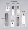 PE Long Shape Clear Zip Lock bags Rectangle Plastic Thick Packaging Pouches Strip zipper reclosable Slender Thick package bags 2