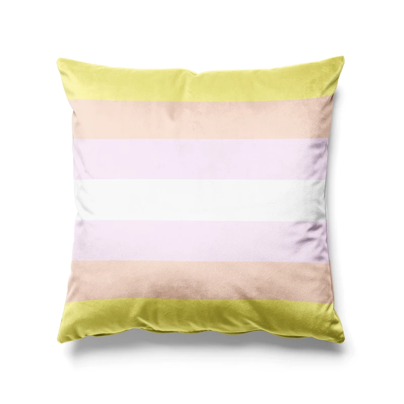 

Aertemisi 18'' x 18'' Pangender Flag Pride Rainbow LGBT Square Throw Pillow Cushion Covers Cases Pillowcases 45cm x 45cm