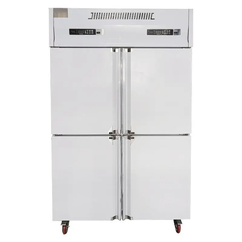 Fridge Cabinet Refrigeration Equipment Supermarket Commercial Top-Mounted Reach-In Solid Door D55AR Refrigerator - Image 2