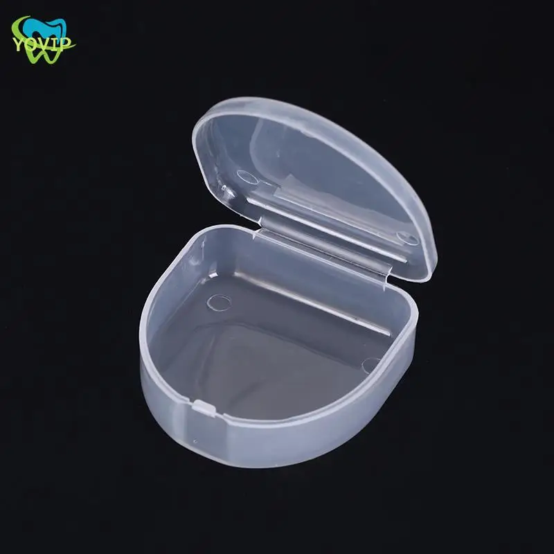 1PC Denture Bath Storage Box Case Dental False Teeth Appliance Container Storage Boxes Dentures