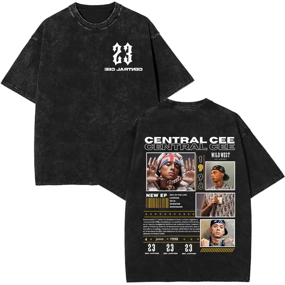 Central Cee CAN'T RUSH GREATNESS World Tour 2025 Washed T-shirt