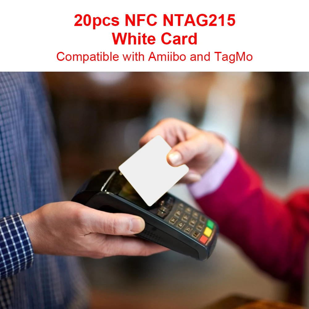 Amiibo TagMo Ĩ ƼĿ ±  ġ NFC NTAG215 ȭƮ ī, 20 