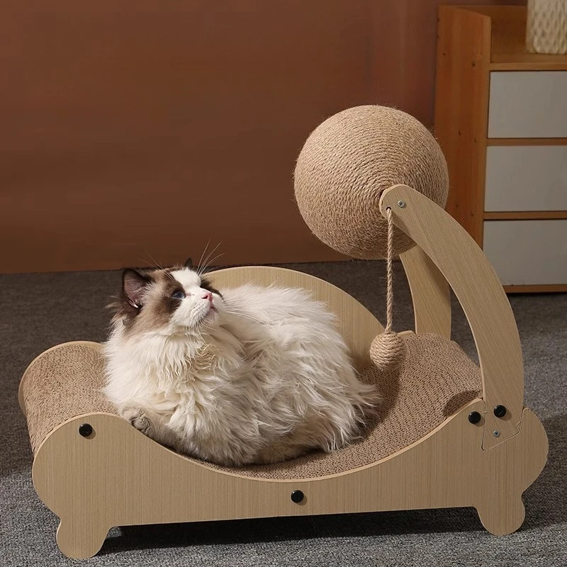 Pet Wooden Furniture Wood Cat House Cat Scratching Cat Climbing Frame Pet Bed For Kitty Pet Supplies