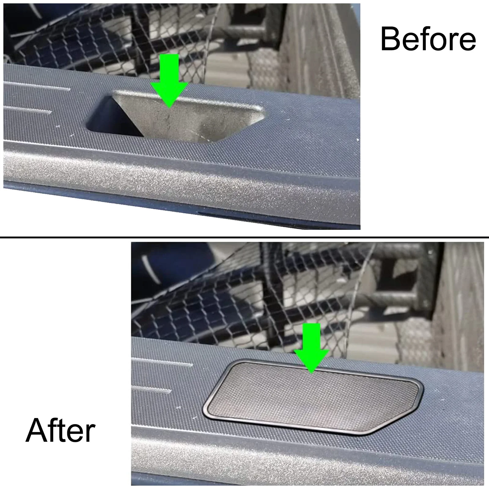 غطاء حماية فتحات صندوق البيك أب (Truck Bed Rail Ho...