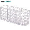 1-piece Diamond Patterned Mirror Cabinet Storage Box, Bathroom, Bathroom, Cosmetics, Lipstick Storage Rack  Makeup Organizer Box 6