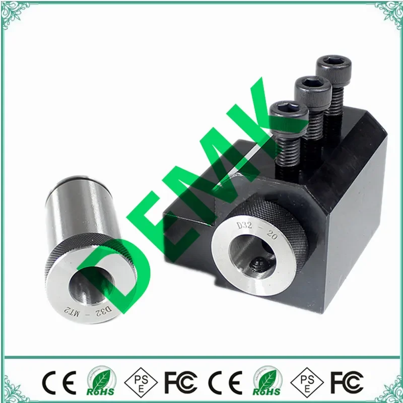 Lathe Tool Holder Tool Holder D20 D25 D32 D40 SBHA 6mm-32mm Mechanical Lathe Guide Sleeves Seismic Sleeves Turning Tools Auxiliary Taper Shank