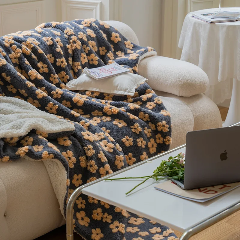 

Мягкое флисовое жаккардовое одеяло, роскошное зимнее покрывало, пушистое удобное диванное плюшевое покрывало для кровати, теплое украшение для дома