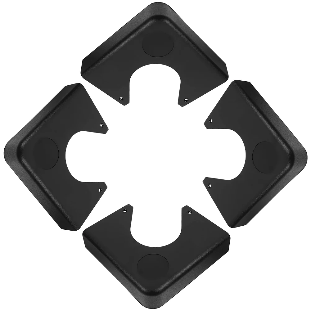 4 Pcs Pool Table Accessories Billiard Corner Plate Metal Guard Snooker Table Hardware Pool Corner Entertain
