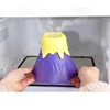 Volcano Microwave Oven Oil Dirt Cleaner Easily Cleans Microwave Appliances For The Kitchen Refrigerator Cleaning Tools 6