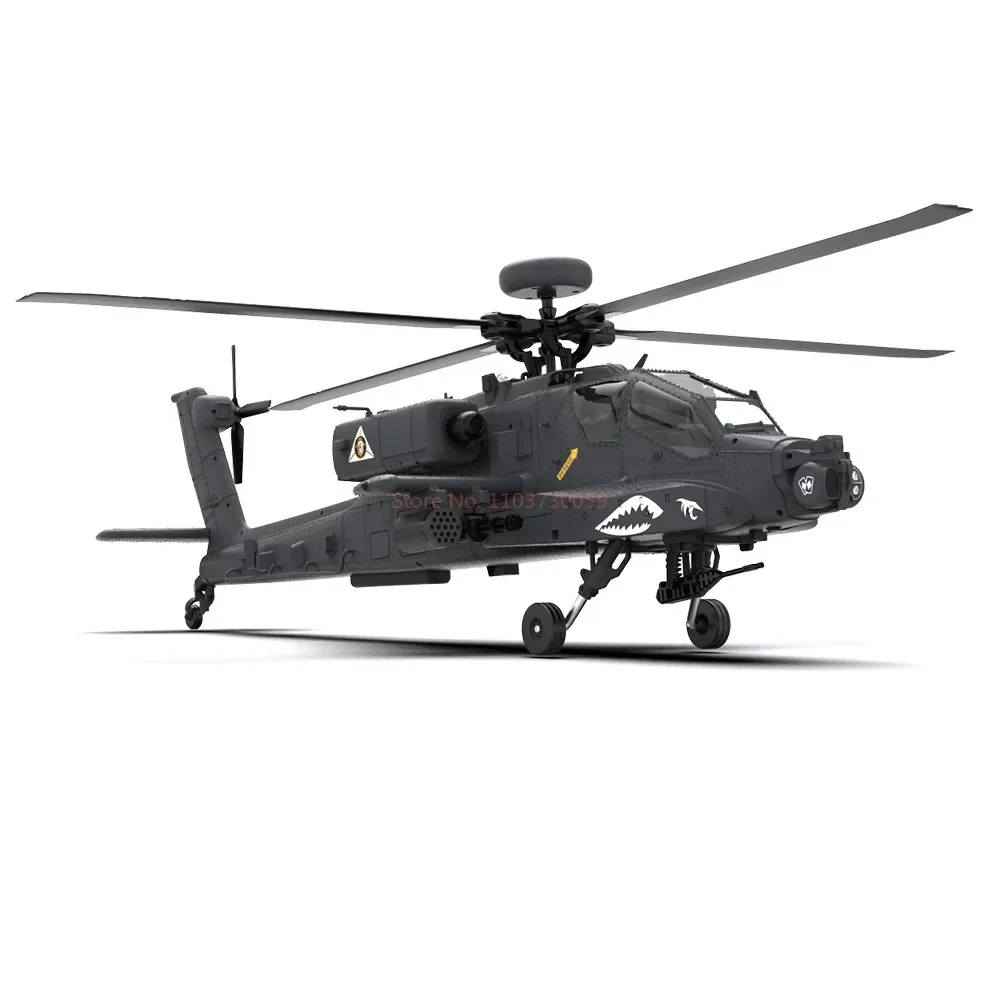 1:32 Apache RC Helicopter – Remote-Controlled Military Aircraft with Intelligent Flight Features | Entry-Level Multifunctional RC Helicopter for Beginners 5