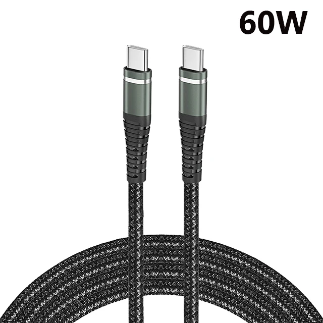 ตัวเลือกสินค้า สายชาร์จเร็ว 100W สายถักไนลอน ชาร์จได้ทุกอุปกรณ์