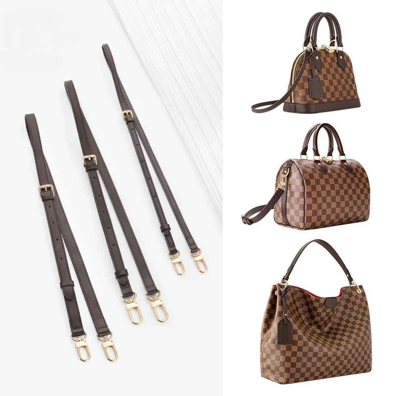 Bag Strap for LV Speedy 20 25 30 Shoulder Straps 100% Genuine Leather  Crossbody Long Bags Belt 120cm Accessories - AliExpress