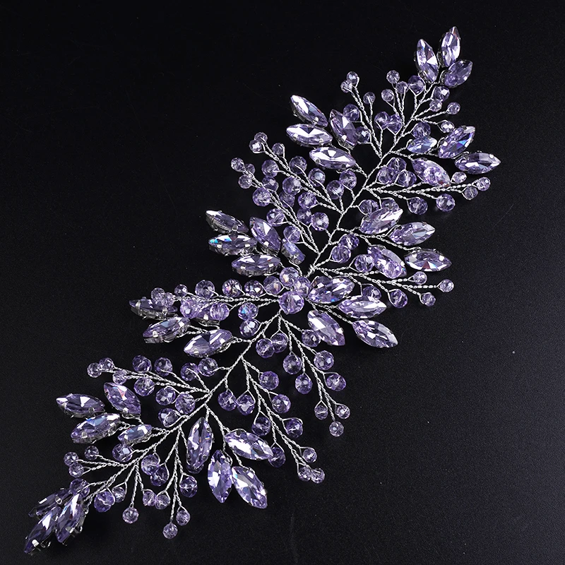 Wedding Rhinestone Jewelry Hairstyles Headpiece Headdress Crystal Headband Bridal Hair Accessories Women Party Tiara