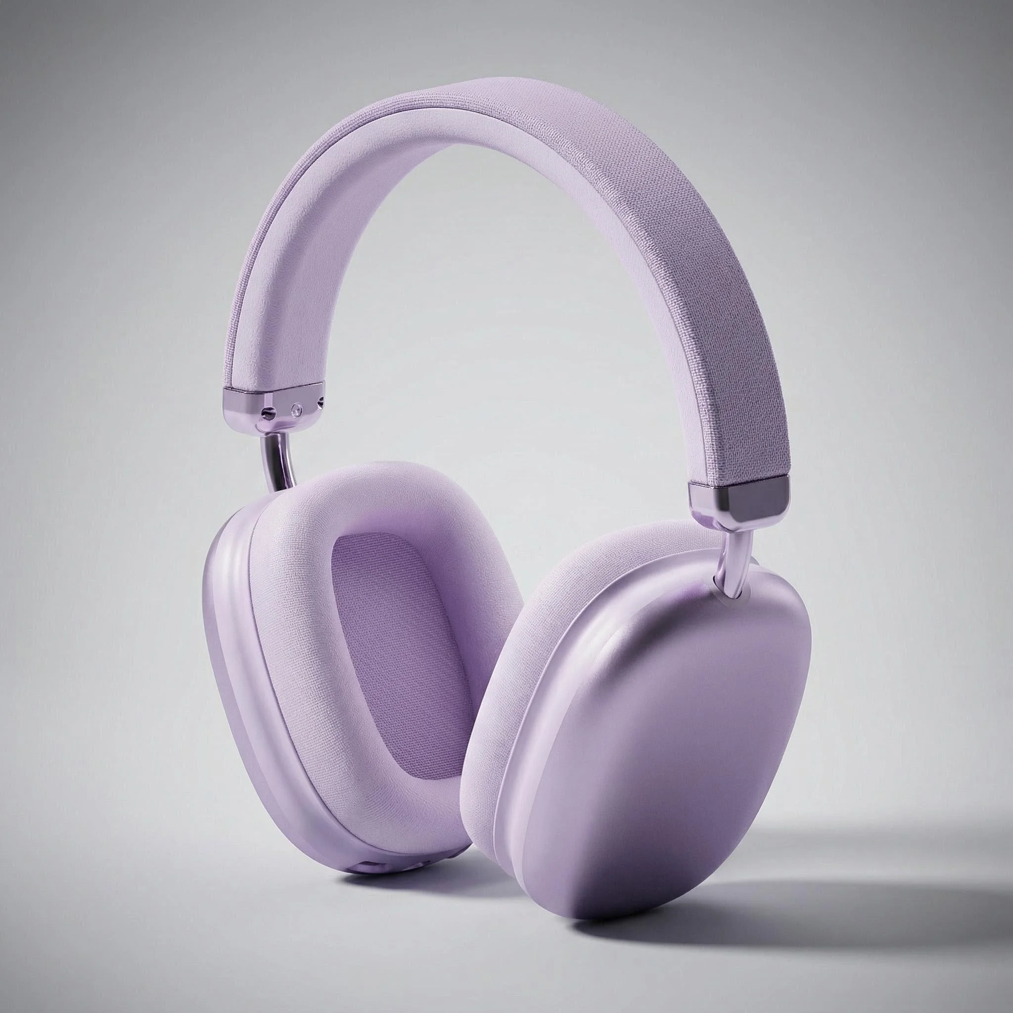 Cuffie Over-Ear con Fascia in Tessuto, Wireless Stereo HiFi, Asta Metallica Regolabile, per Musica all'Aperto, con Cancellazione del Rumore - Image 4
