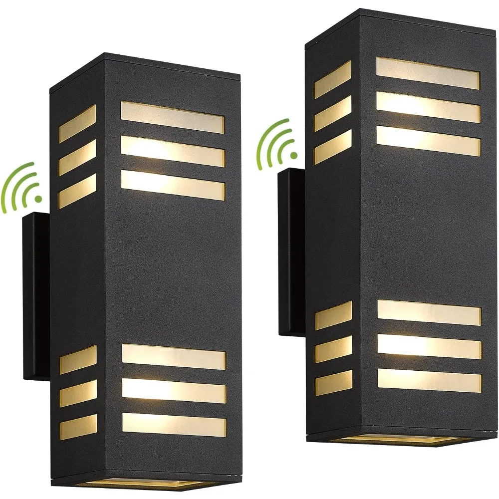

Outdoor Wall Lamp 2 Pack, 13" Outdoor Wall Sconce, Anti-Rust Exterior Lamps, Dusk To Dawn Porch Lights, Outdoor Wall Lamp