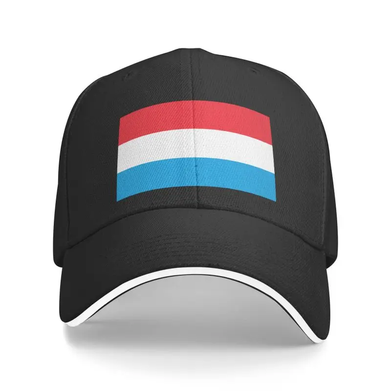 

Custom Flag Of Luxembourg Baseball Cap Women Men Adjustable Dad Hat Outdoor