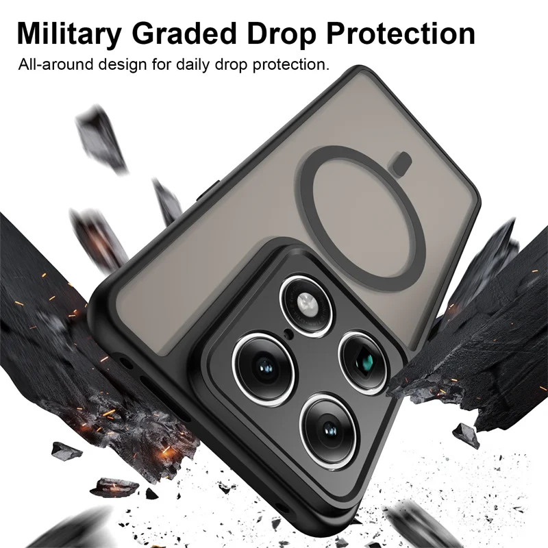 Luxury Magnetic Shockproof Armor Cover - Enhanced Protection Case