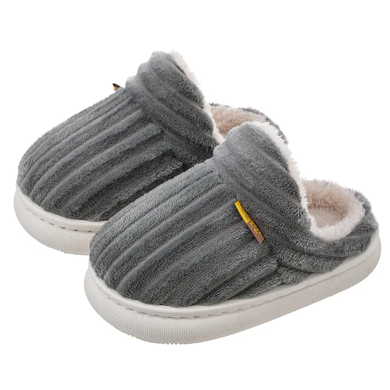 Kids Winter Plush Cotton Slippers 5