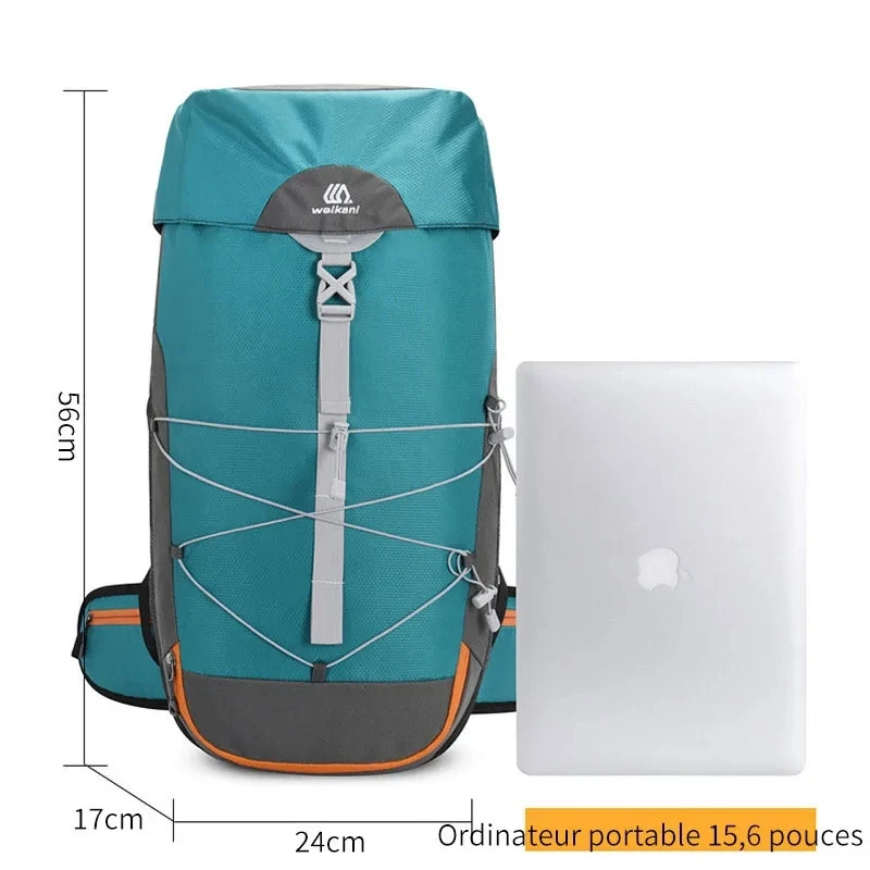 40L Outdoor Mountaineering Bag Waterproof Sports Backpack Lightweight Travel Backpack Hiking Bag Trekking Backpack for Men 3