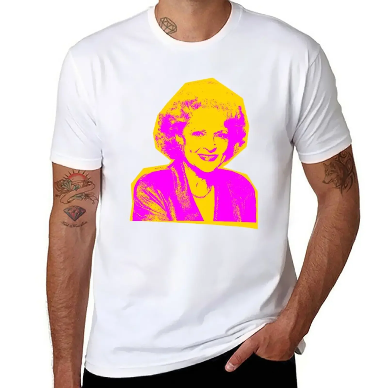 

Rose T-Shirt oversized vintage mens graphic t-shirts big and tall