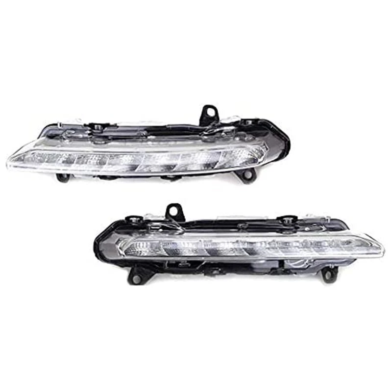 

1 Pair L+R Led Drl Daytime Running Light for Mercedes S-Class 09-13 W221 S350 S500 2218201856 2218201756